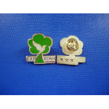 Custom Soft esmalte Badge, Epoxy-Dripping Lapel Pin (GZHY-FFL-007)